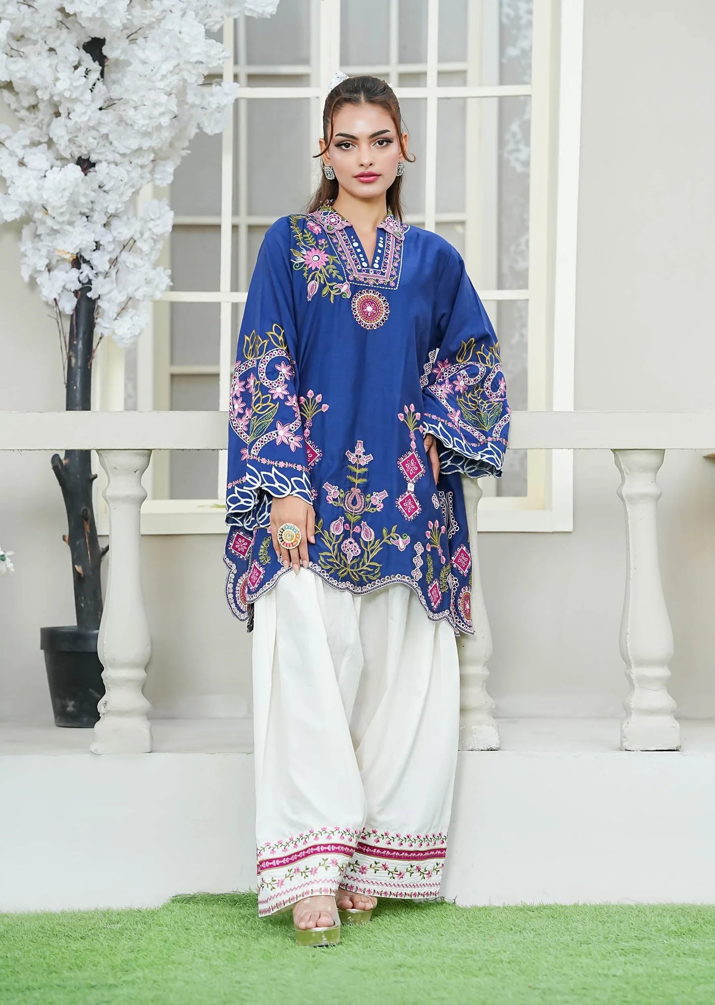 Cobalt Charm Co-Ord Set