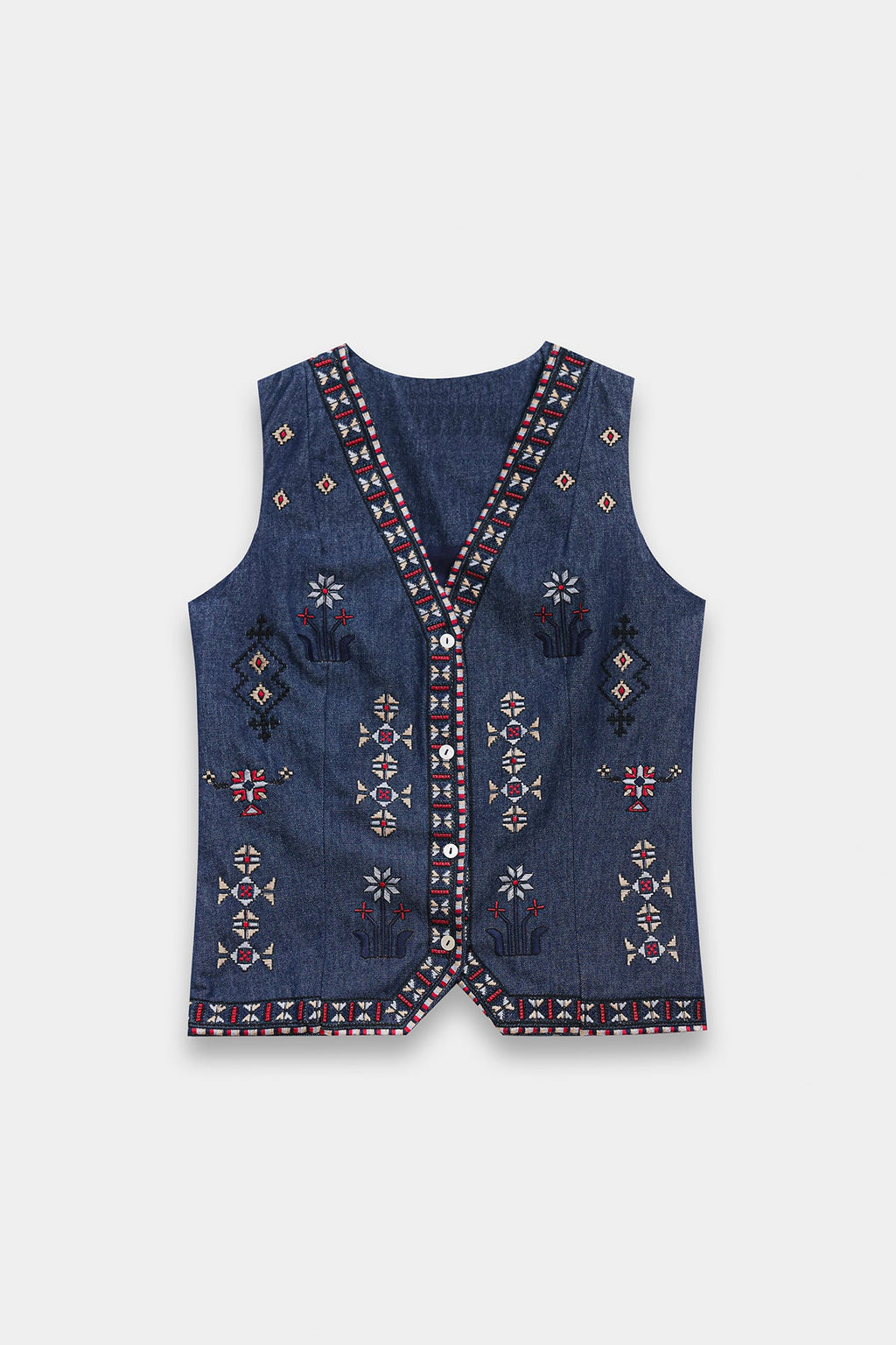 EMBROIDERED TOP (E1022/101/621)