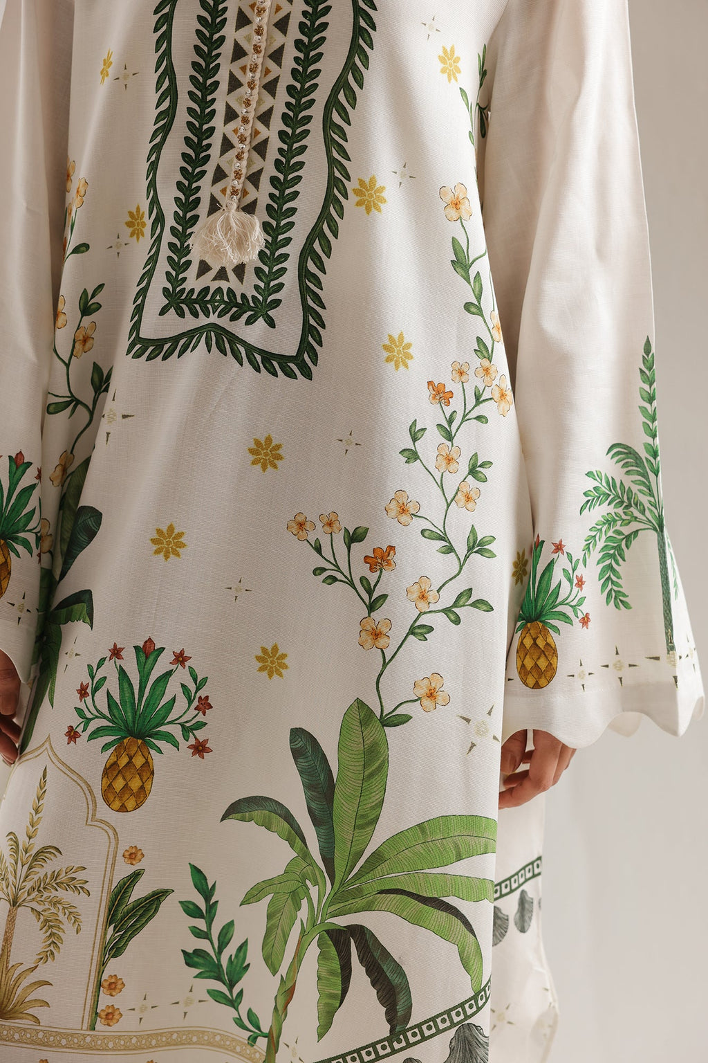 EMBROIDERED DRESS (E7510/102/002)