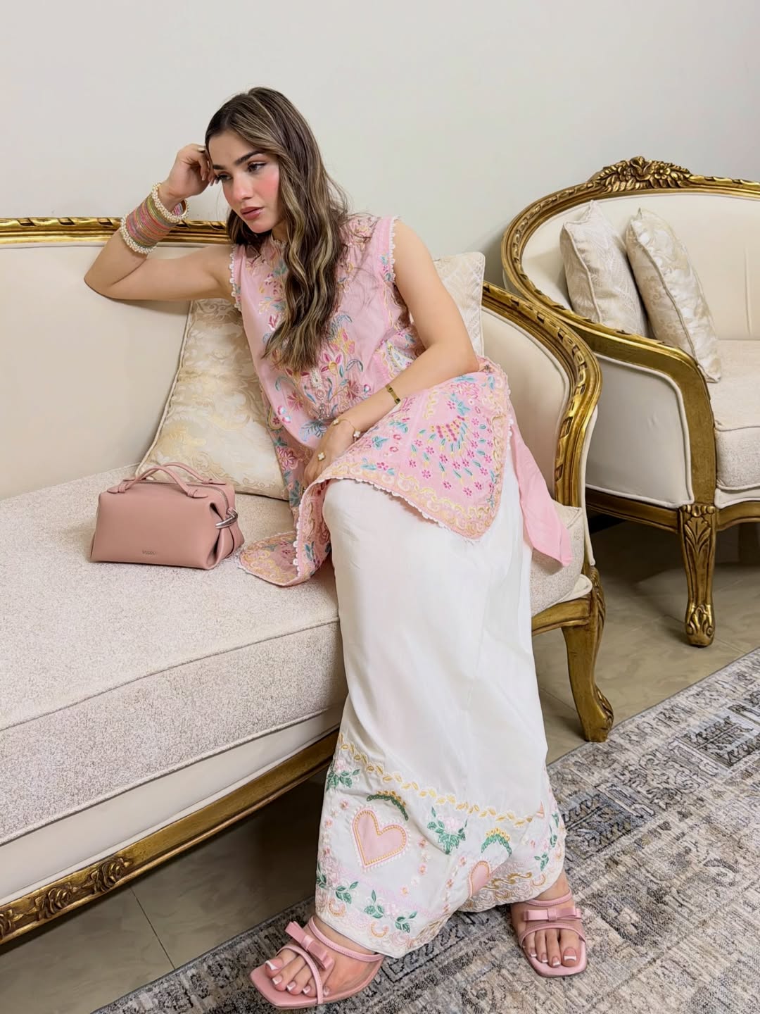 Rosé Romance Co-Ord Set