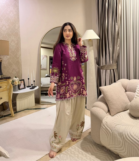 Mulberry Bloom Co-Ord Set
