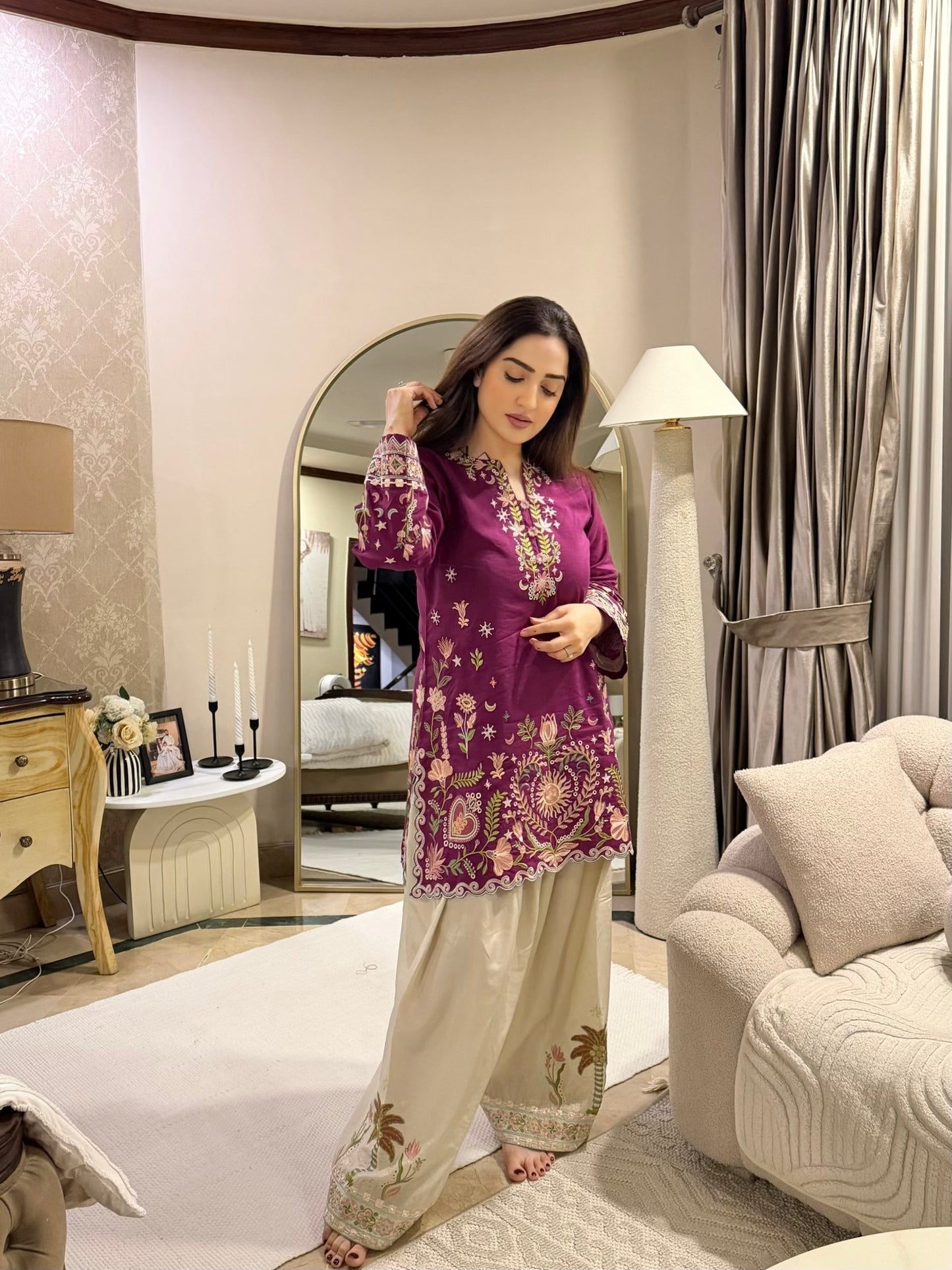 Mulberry Bloom Co-Ord Set