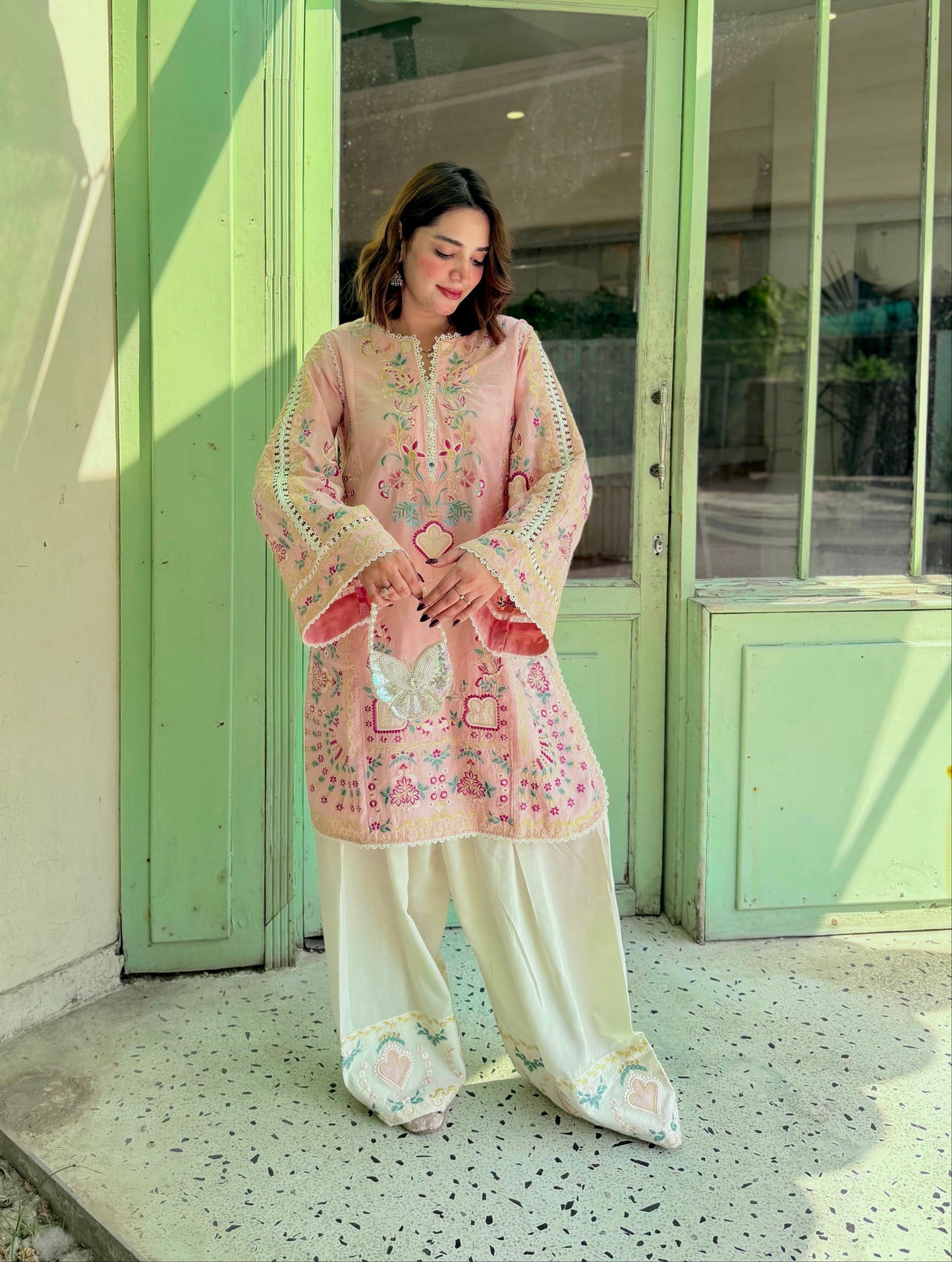 Rosé Romance Co-Ord Set
