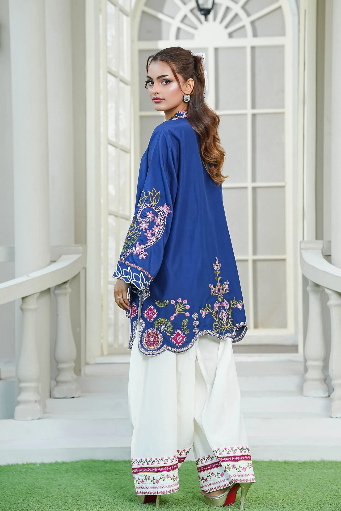 Cobalt Charm Co-Ord Set