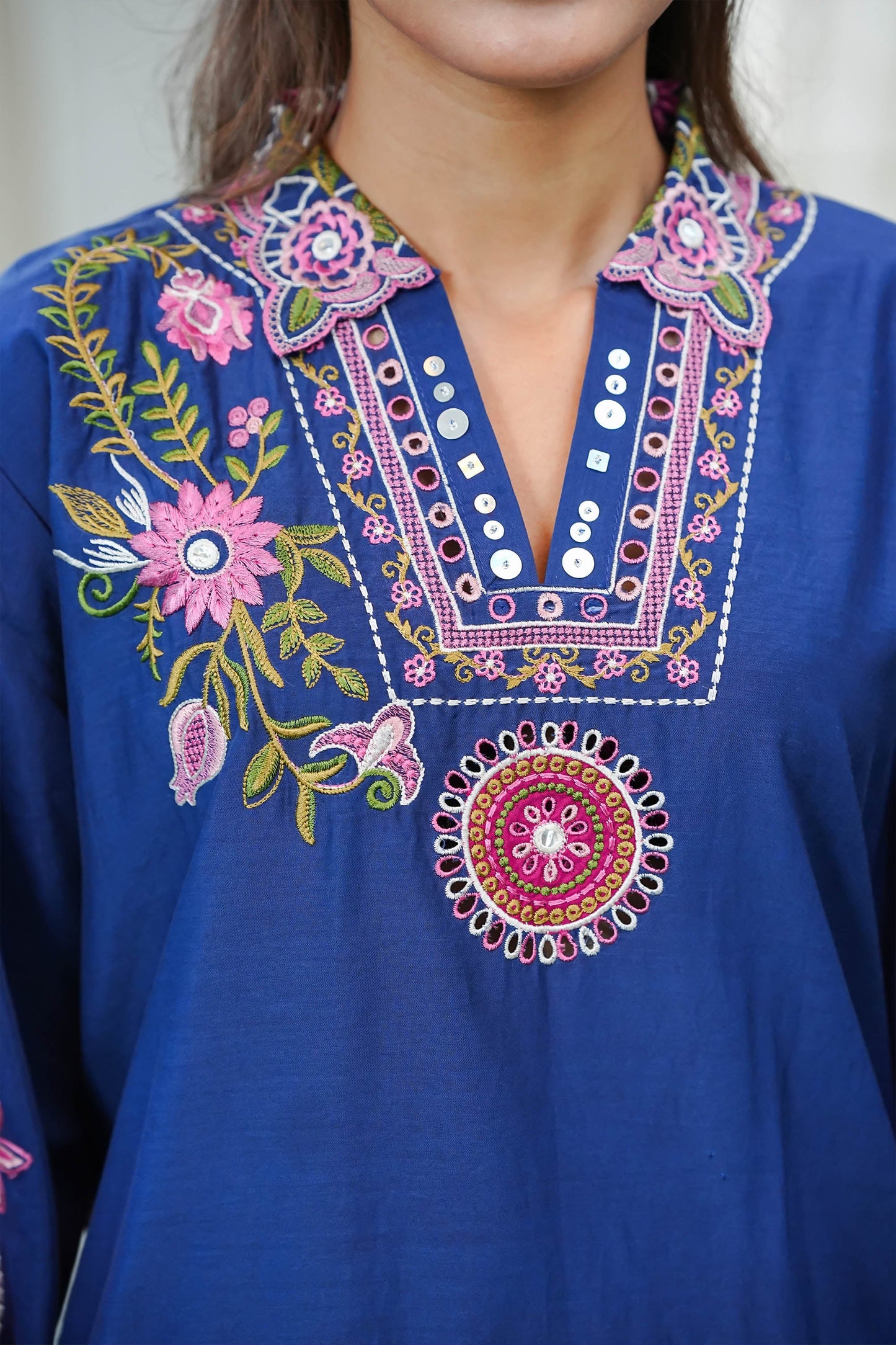 Cobalt Charm Co-Ord Set