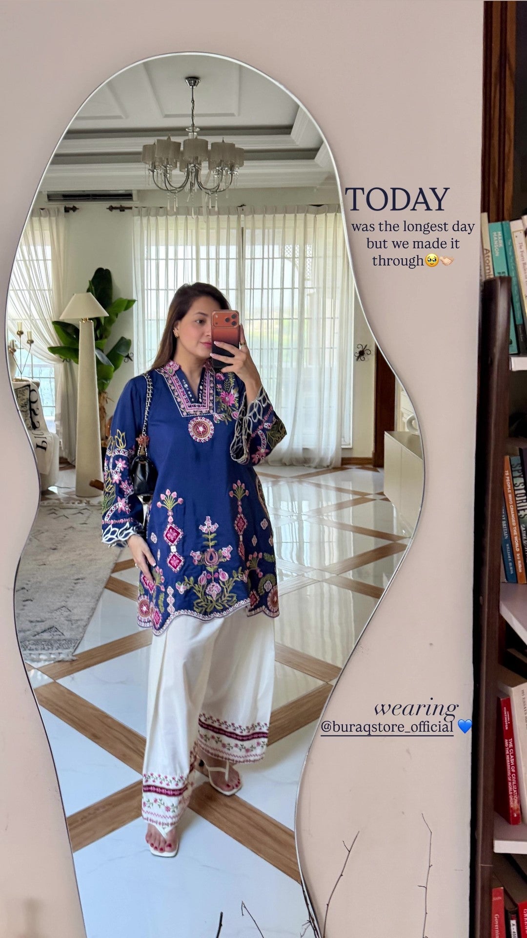 Cobalt Charm Co-Ord Set
